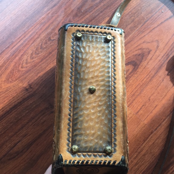 Vintage leather purse - Picture 3 of 7